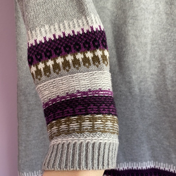 Nordic knit sweater dress with cashmere  size small - Picture 5 of 8